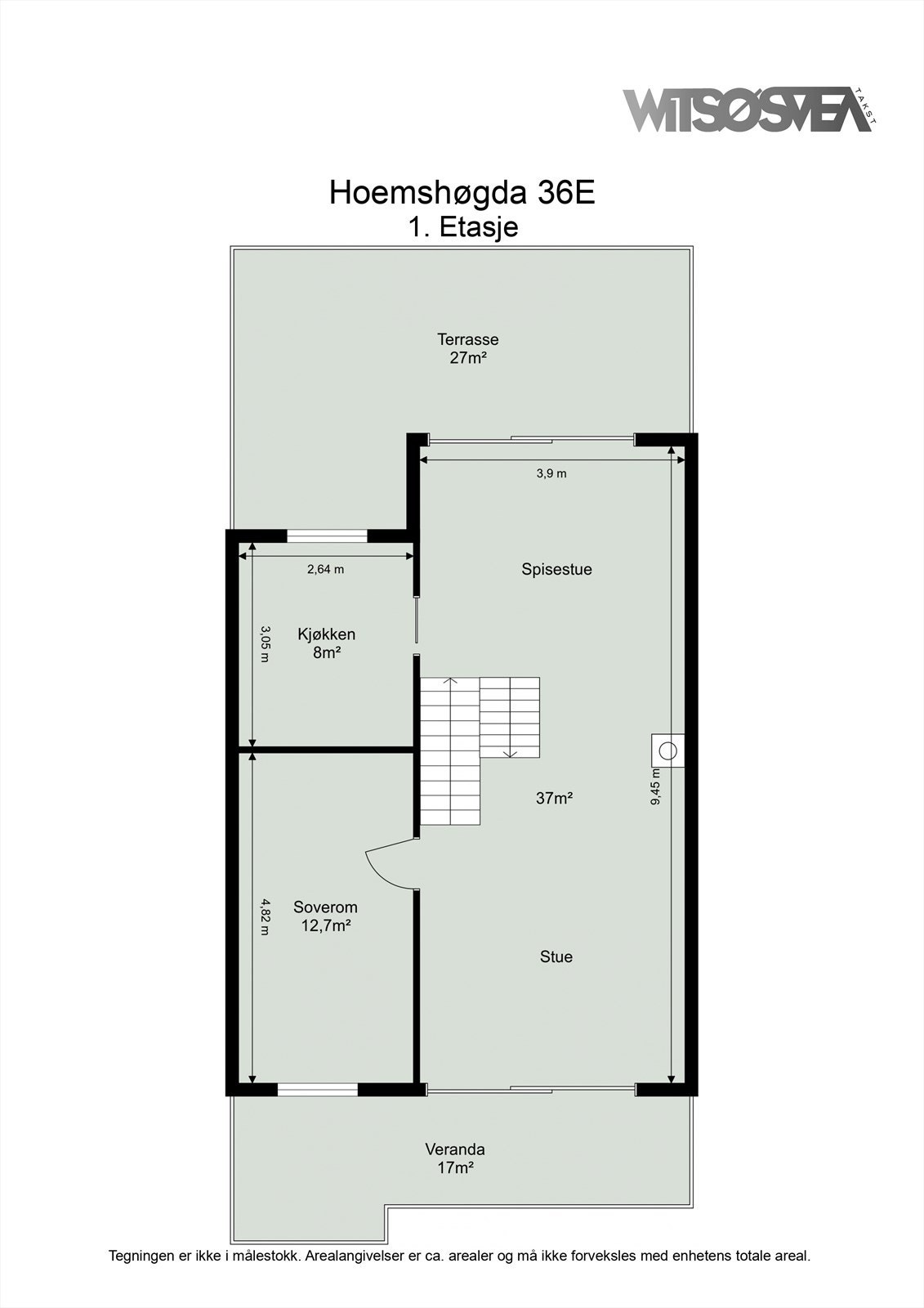 Floorplan letterhead - Hoemshøgda 36E - 1. Etasje - 2D Floor Plan.jpg Galleribilde