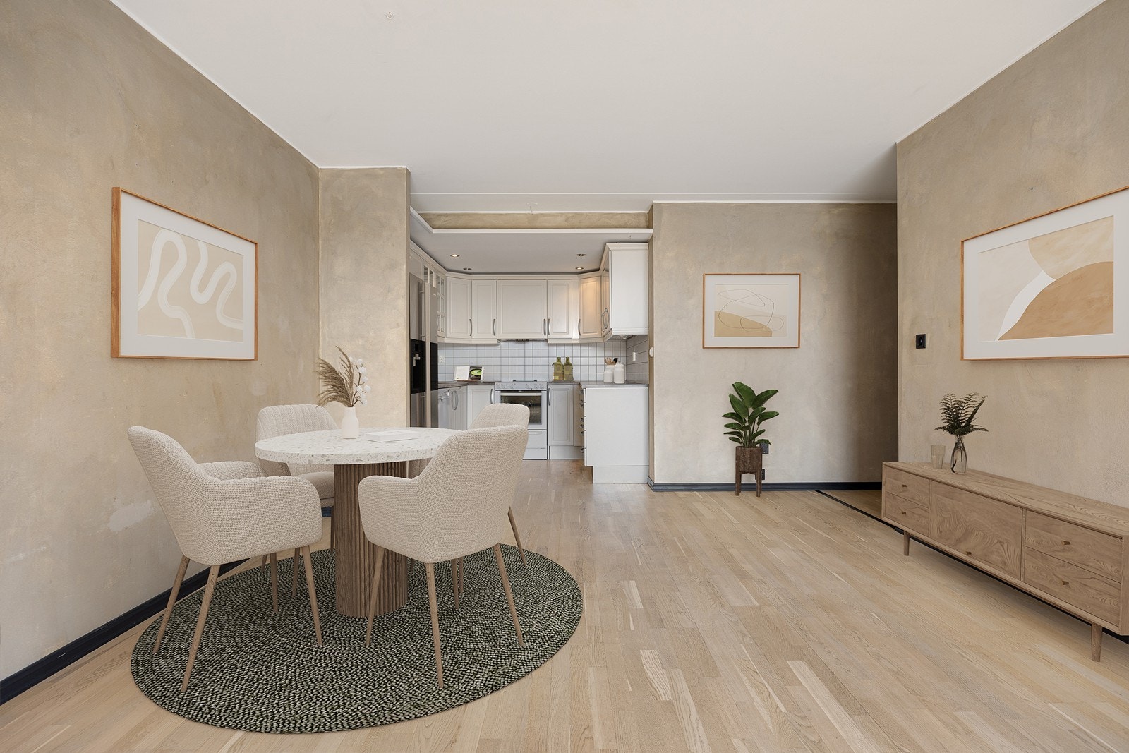 Illustrasjonsfoto - digitalt stylet bilde. Galleribilde