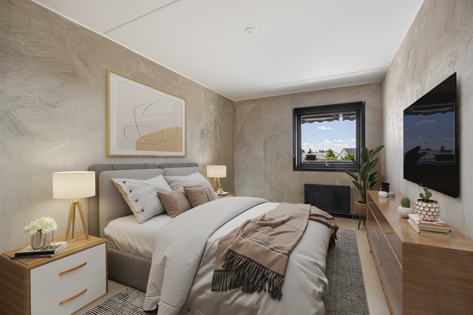 Illustrasjonsfoto - digitalt stylet bilde. Galleribilde