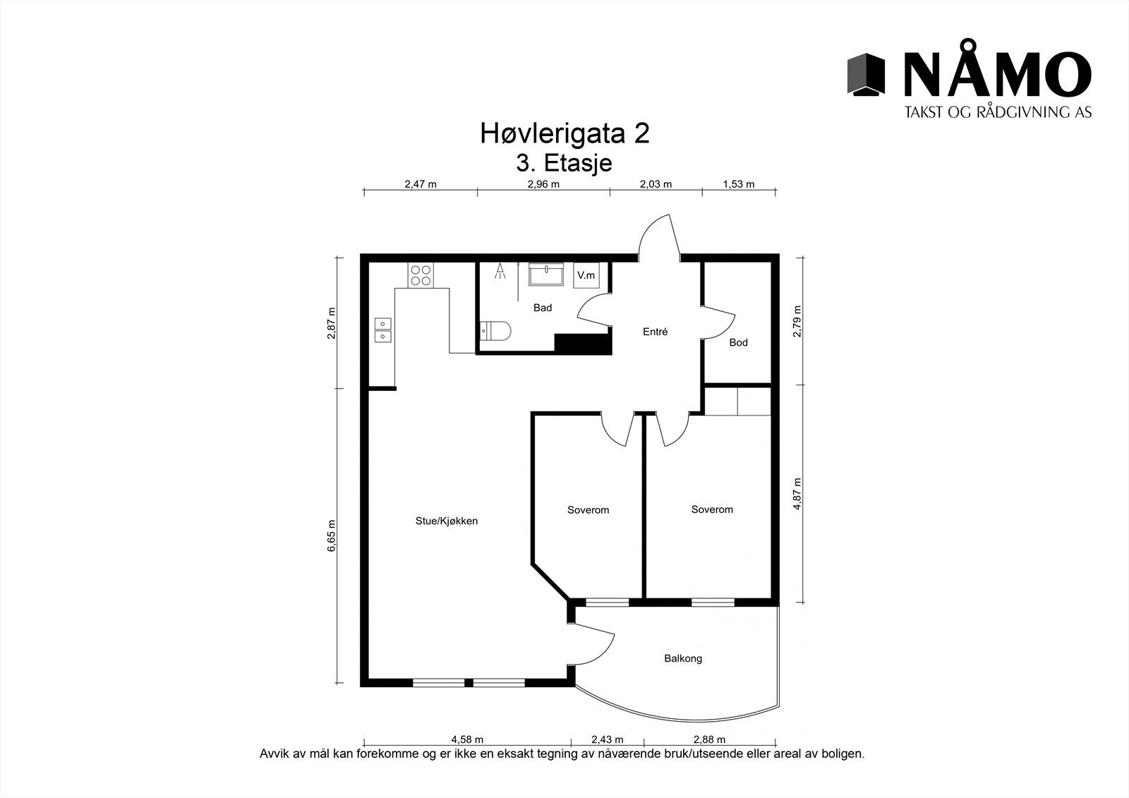 Planskisse. Galleribilde