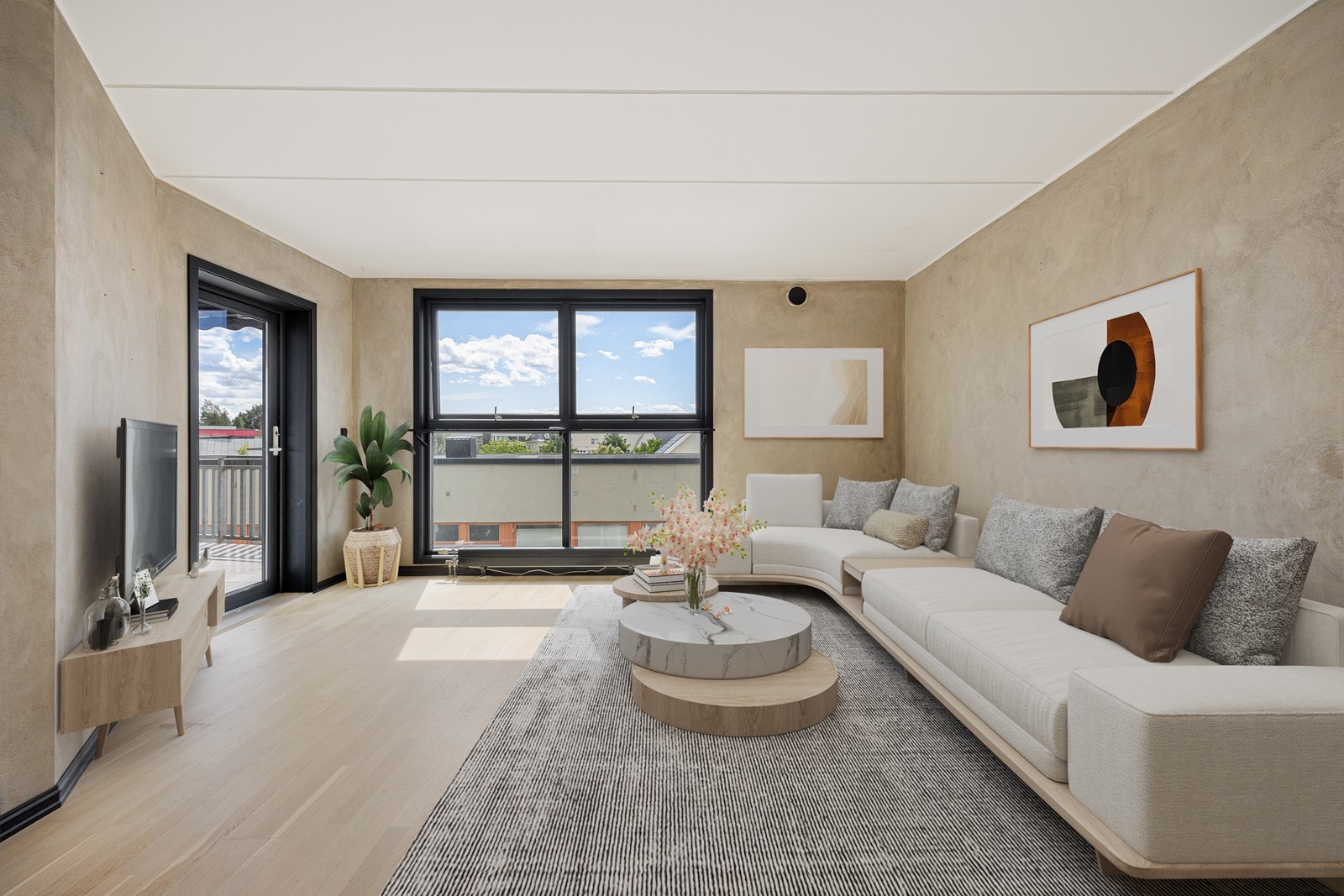 Illustrasjonsfoto - digitalt stylet bilde. Galleribilde