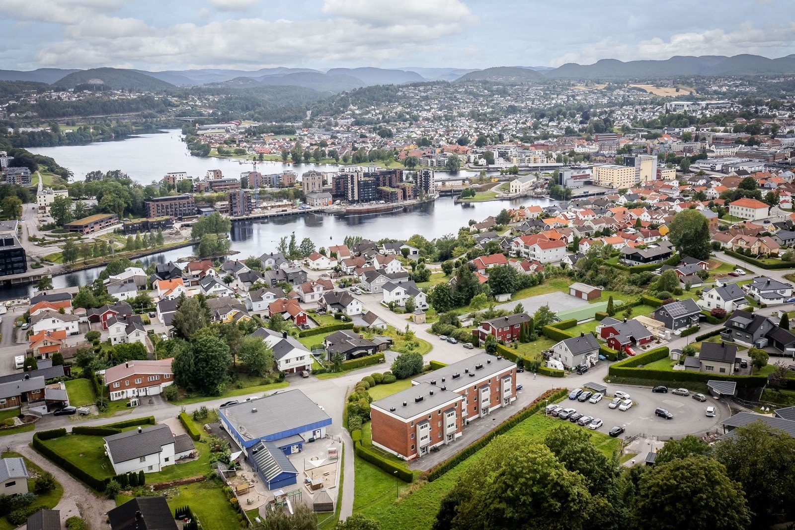 Kort vei til bussforbindelse fra boligen Galleribilde