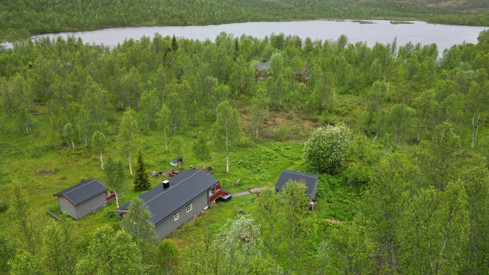 Dronebilde Galleribilde