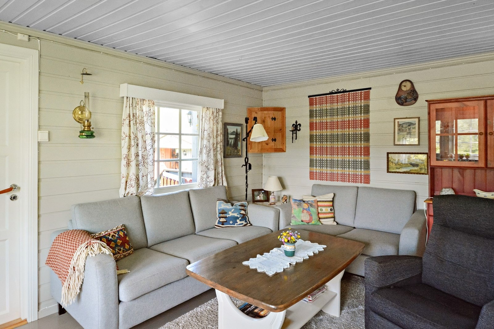 Sofakroken i stuen Galleribilde