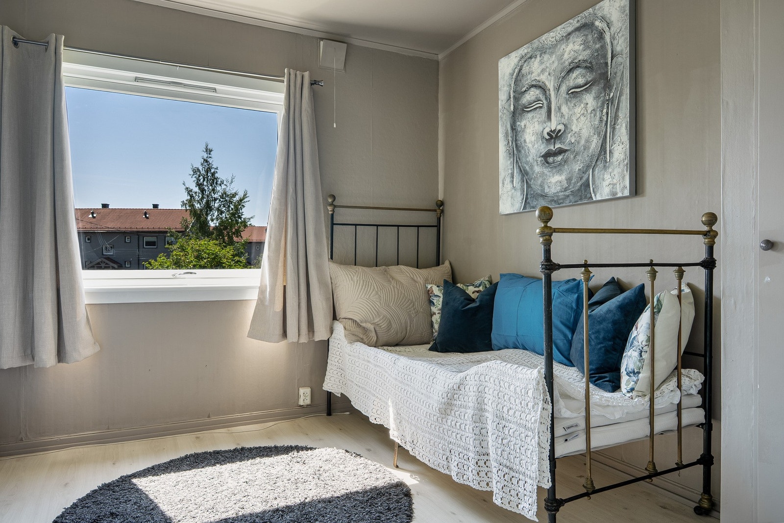 Gulvet i dette rommet ble lagt i 2025. Galleribilde