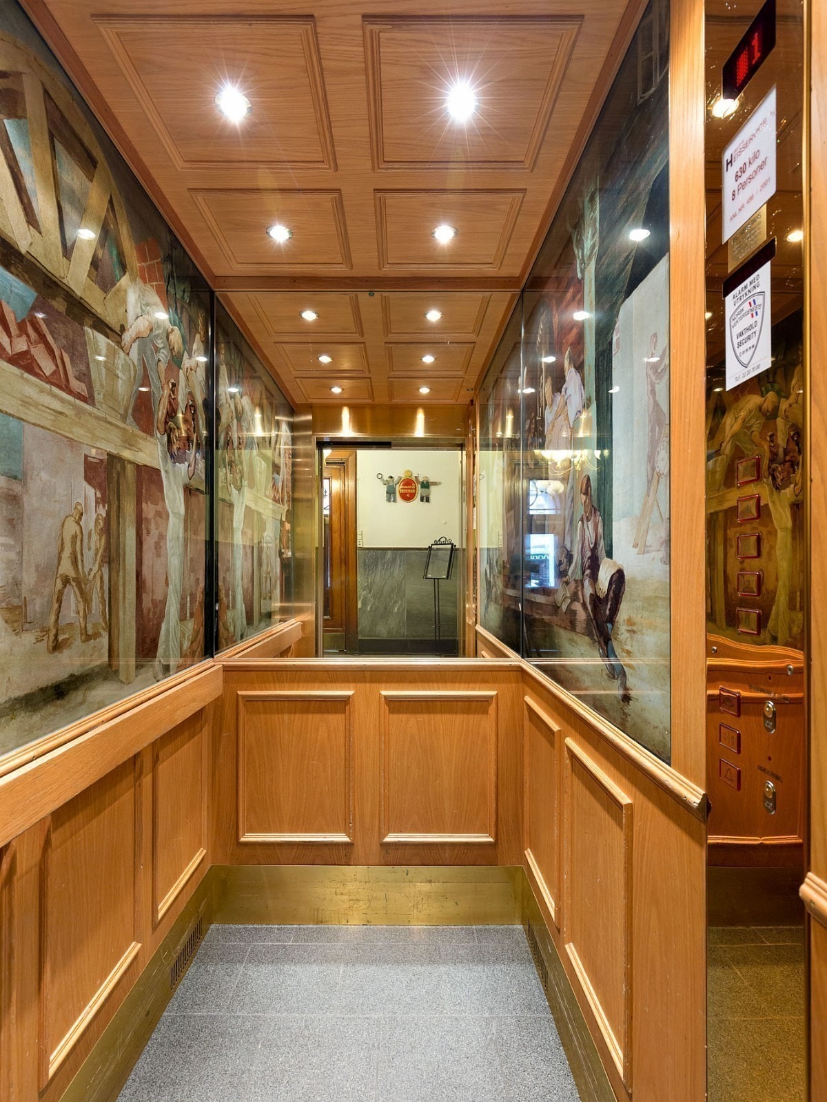 Heisstolen i Rosenkrantz gate 7 Galleribilde