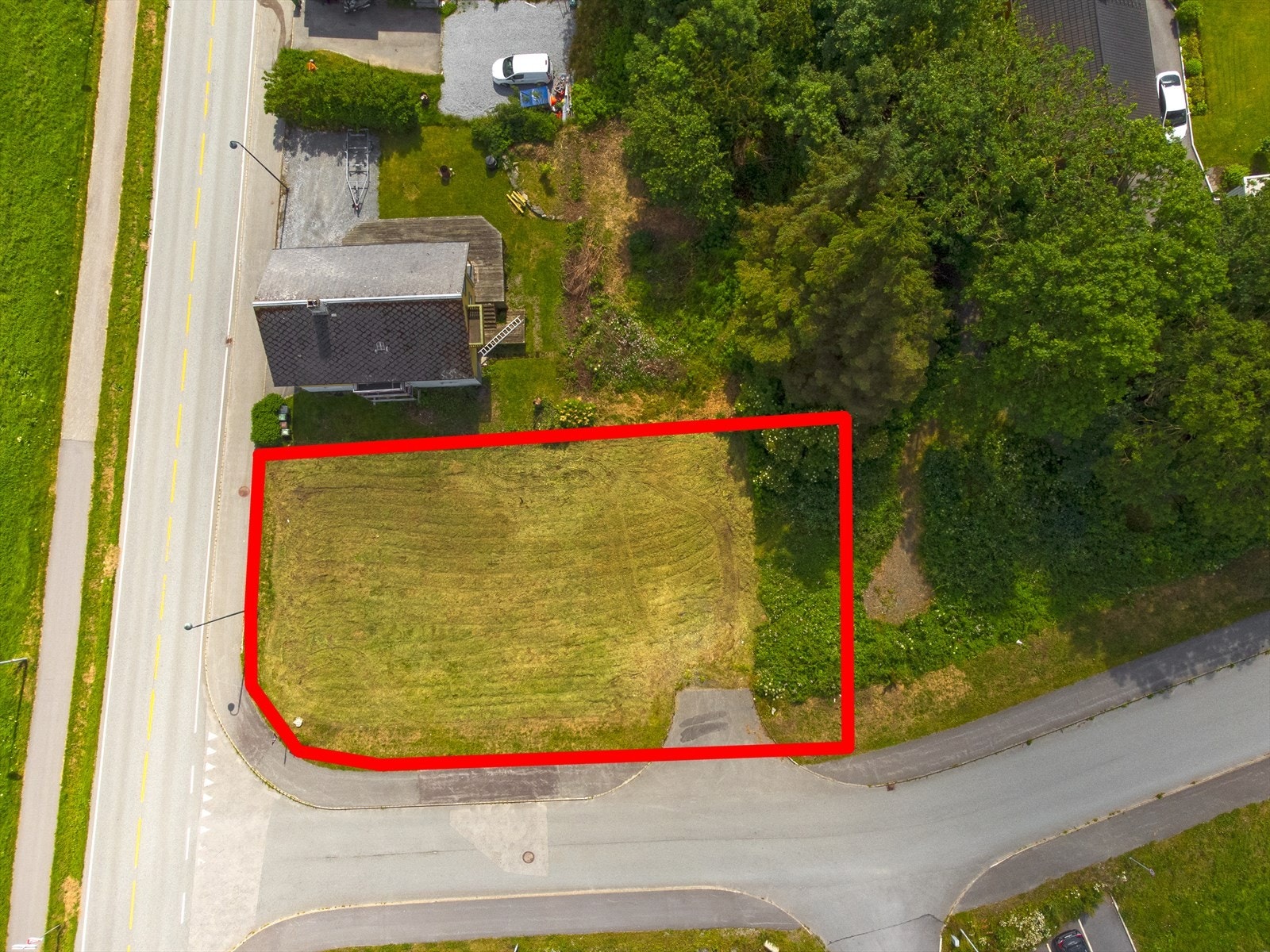 Dronefoto Galleribilde