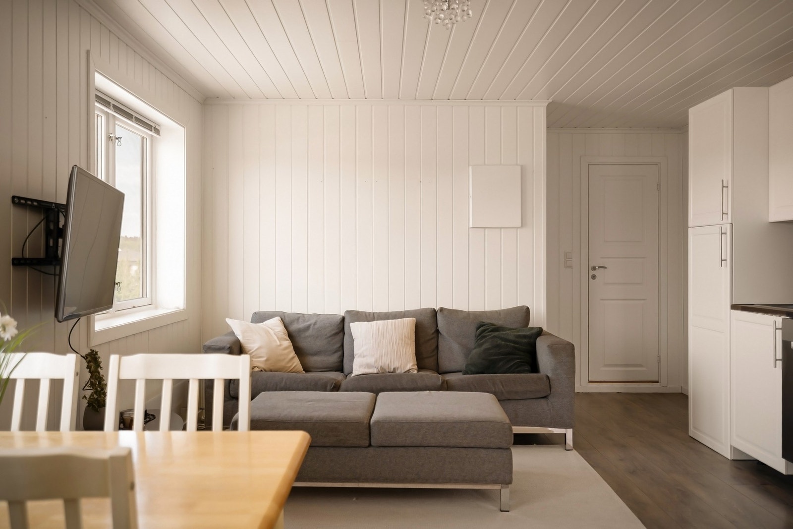 Lyse og fine overflater - enkelt å innrede. Galleribilde