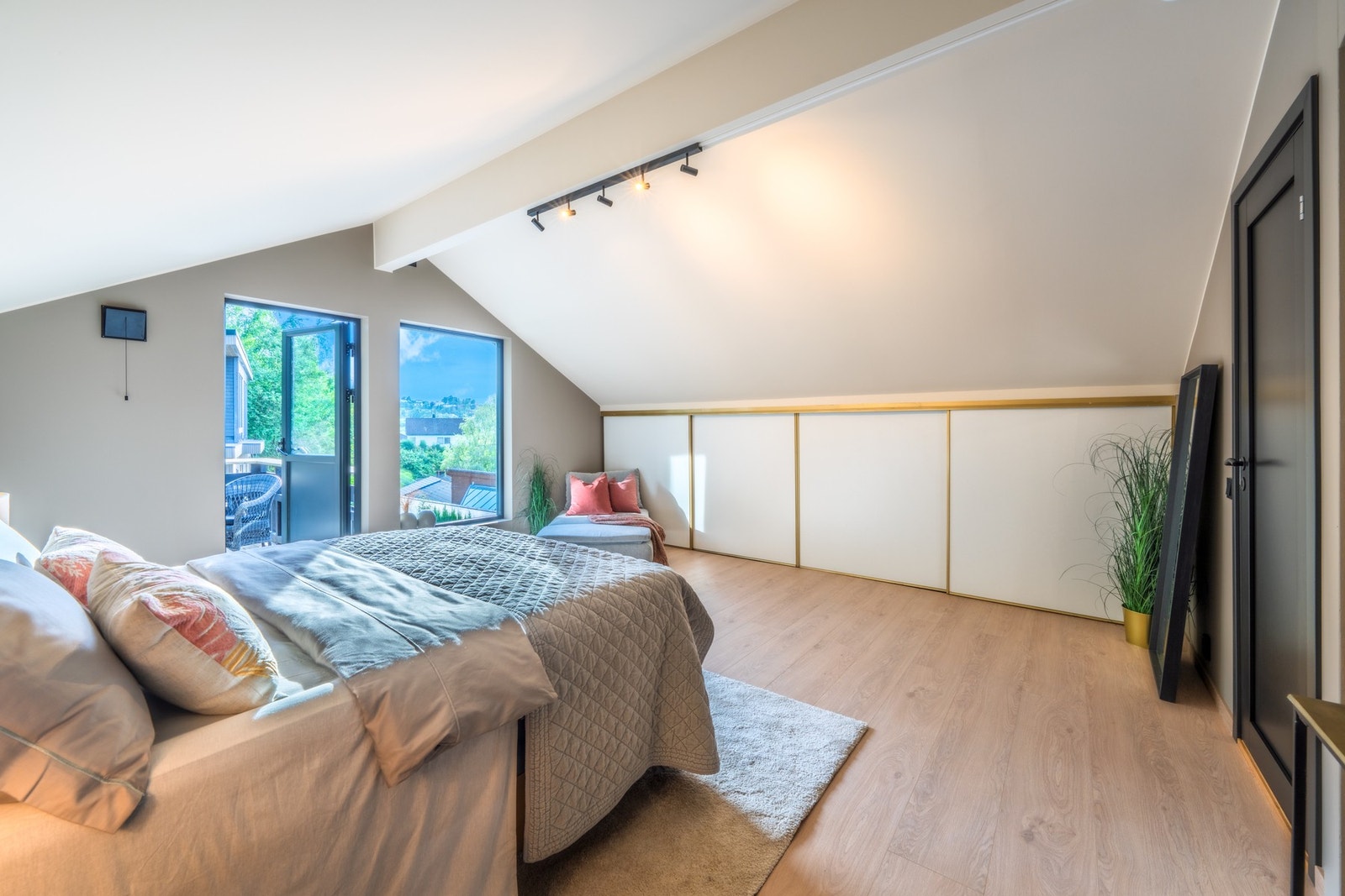 Hovedsoverommet er på hele 22 kvm. Galleribilde