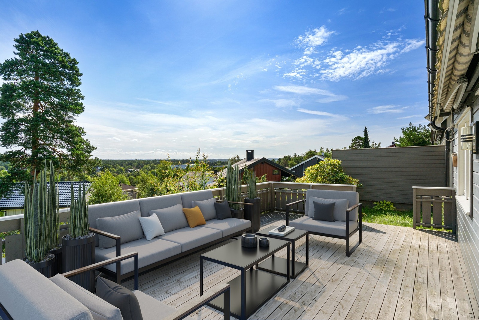 (Digitalt møblert bilde) Galleribilde