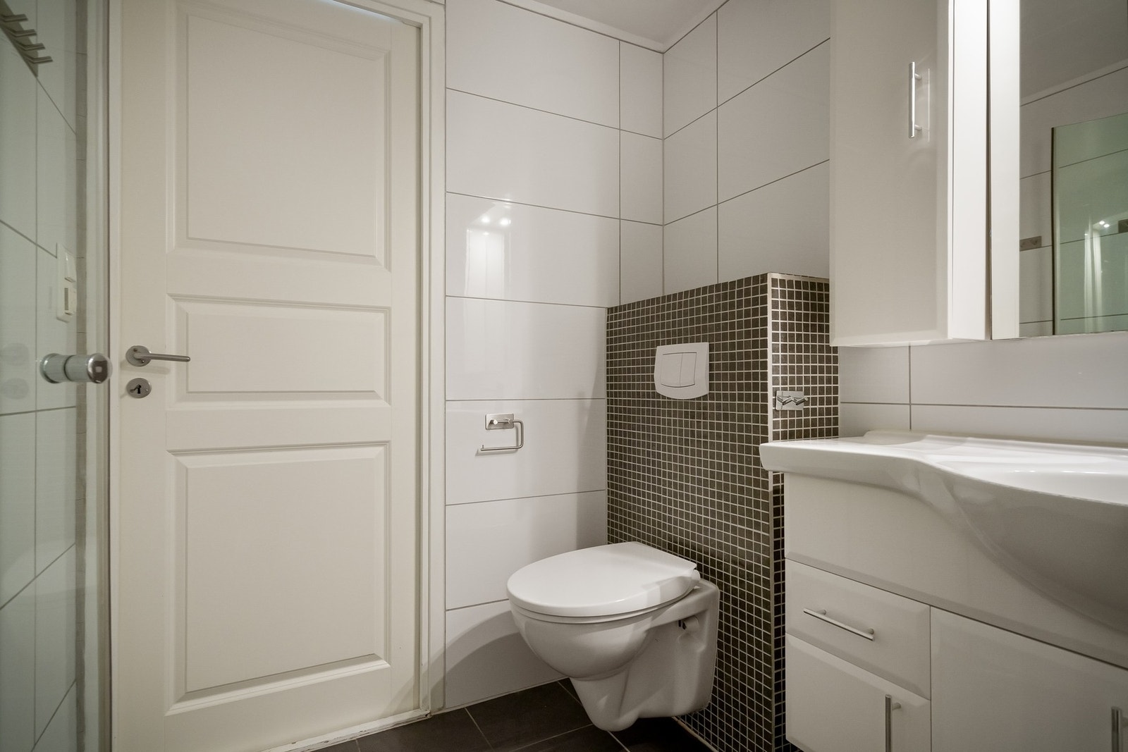 Badet har gulvvarme Galleribilde