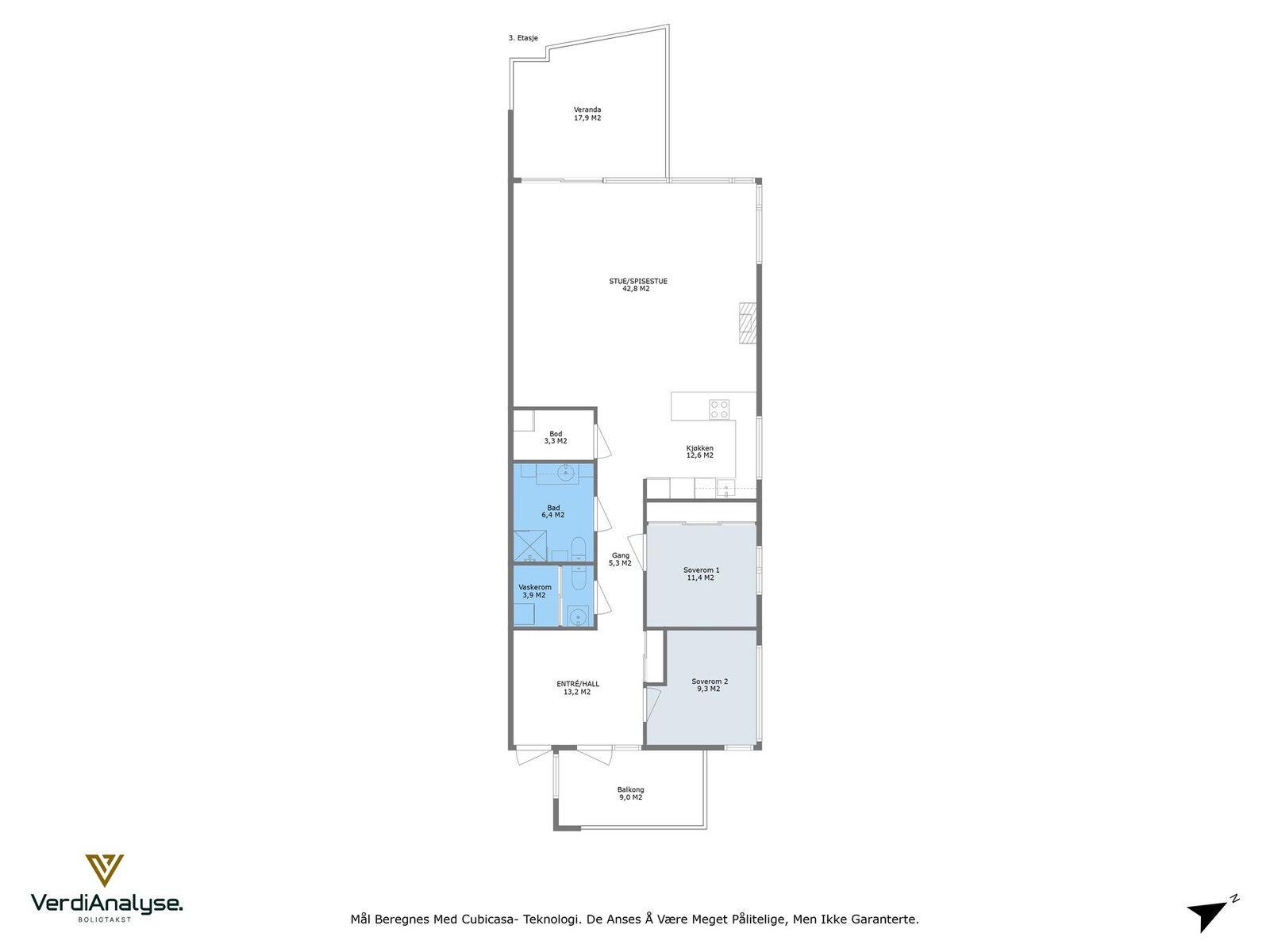 Planskisse Galleribilde