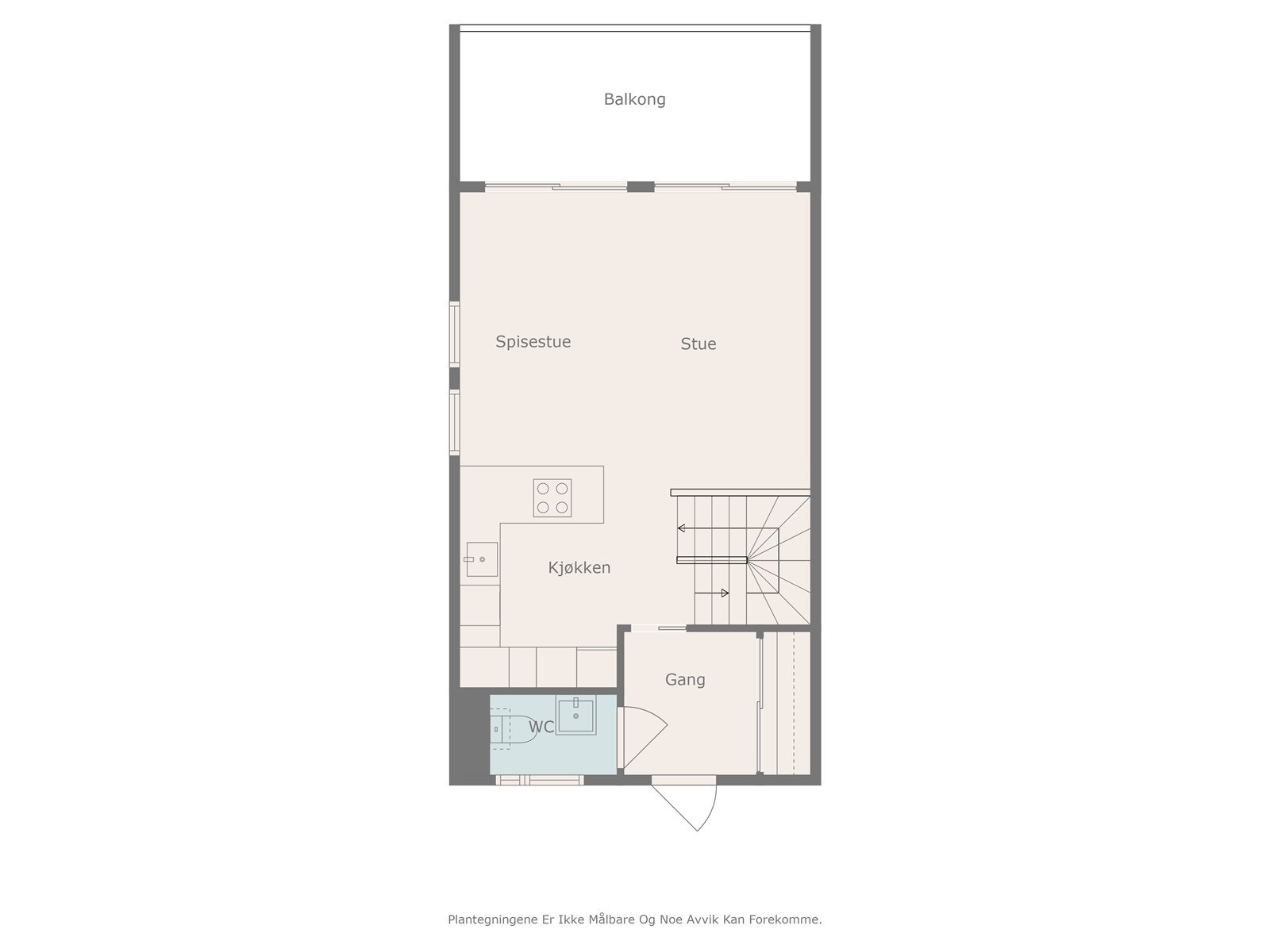 Planløsning hovedplan Galleribilde