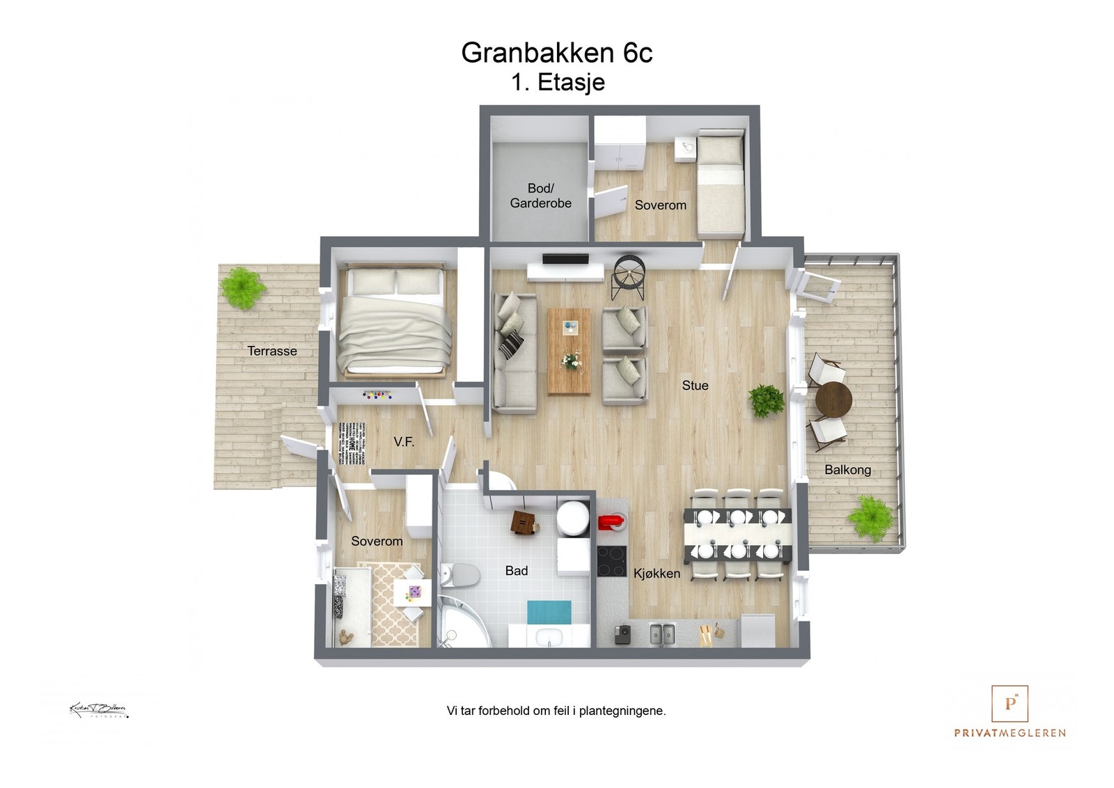 Plantegning. Galleribilde