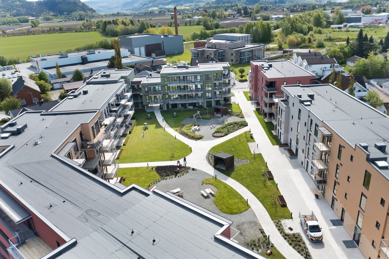 De månedlige felleskostnadene utgjør kr. 4 421,- pr. mnd. Galleribilde