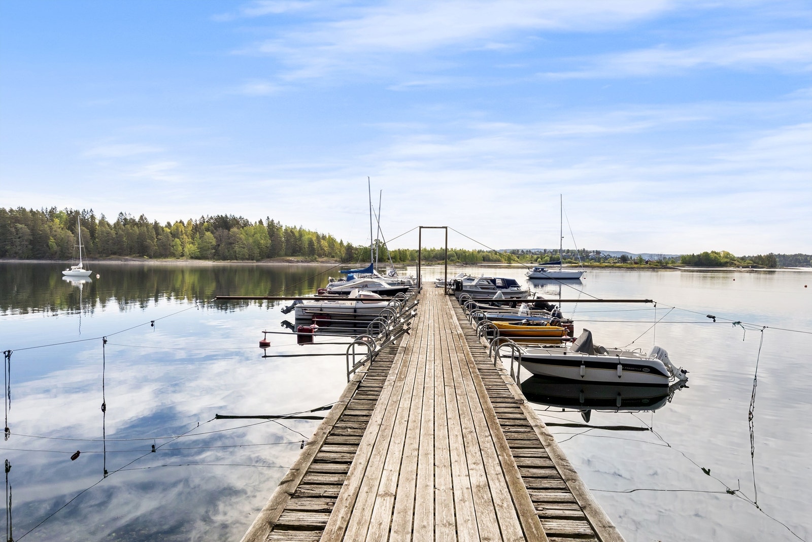 Båtplass ved Fagerstrand Båthavn Galleribilde