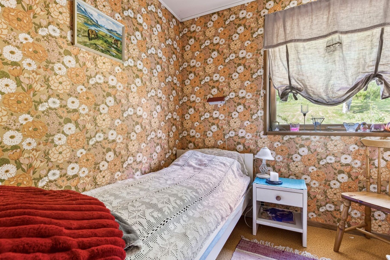 Boligen disponerer hele fire soverom. Dette på 7 kvadratmeter. Galleribilde