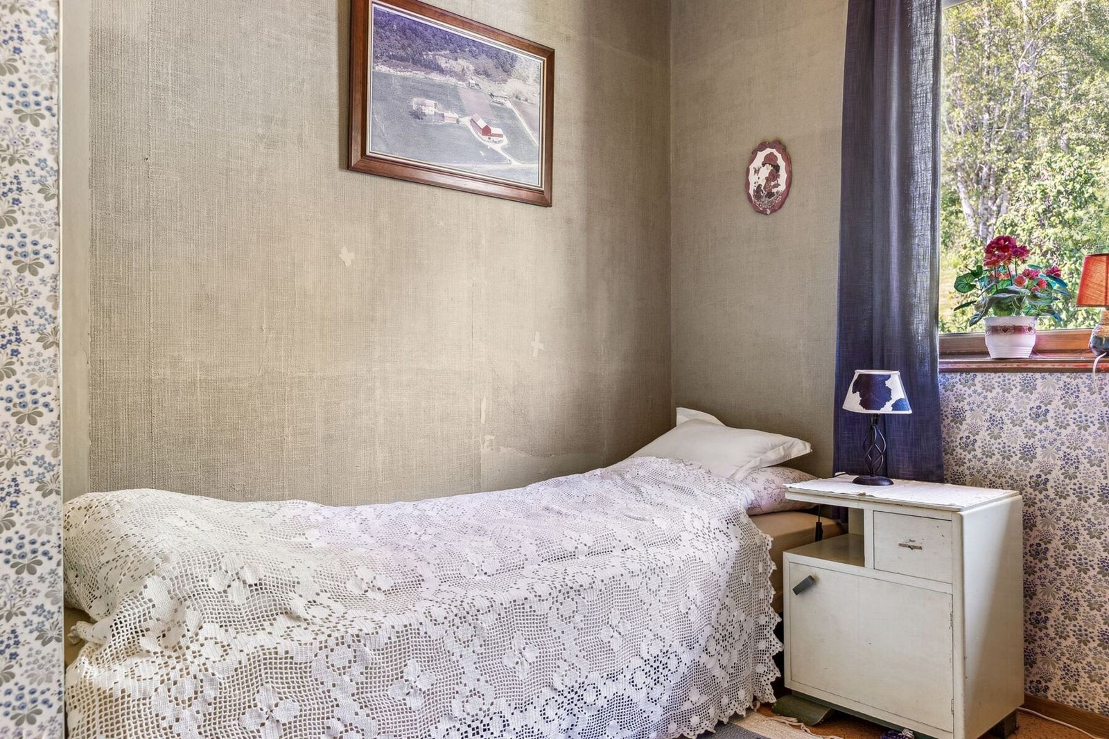 Soverom på 9 kvadratmeter. Galleribilde