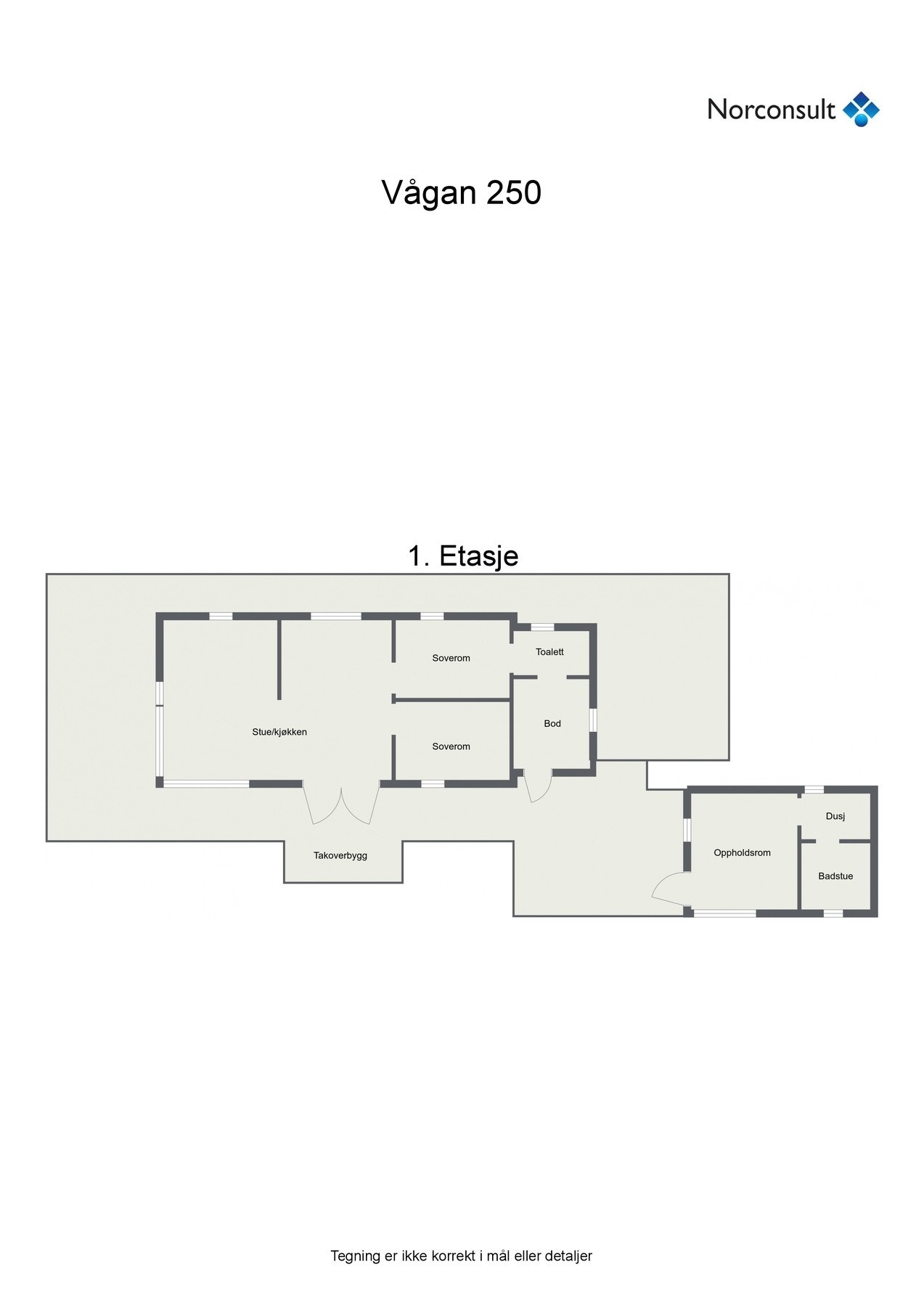 Hyttens planskisse Galleribilde