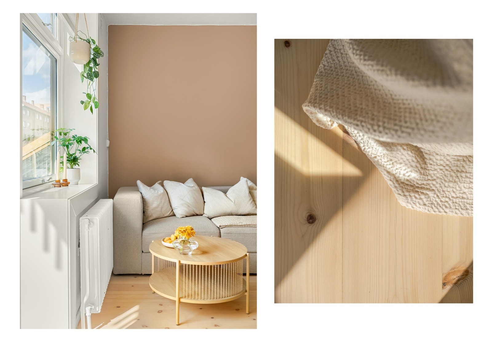 De dype vinduskarmene er helt supre å innrede. Galleribilde