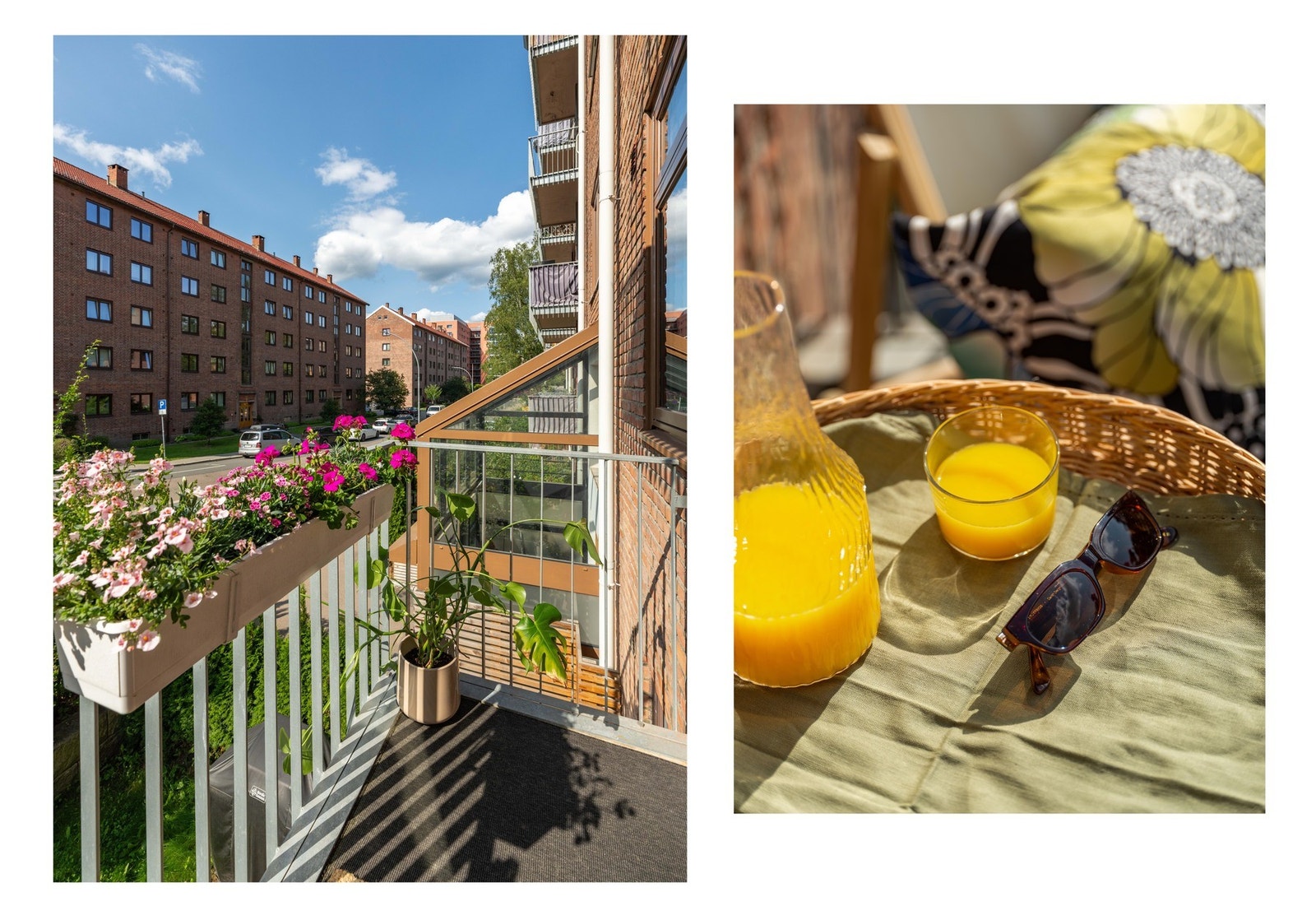 På høysommeren kan solen nytes fra omtrent 14-tiden til 20-tiden. Bedre blir det ikke! Galleribilde