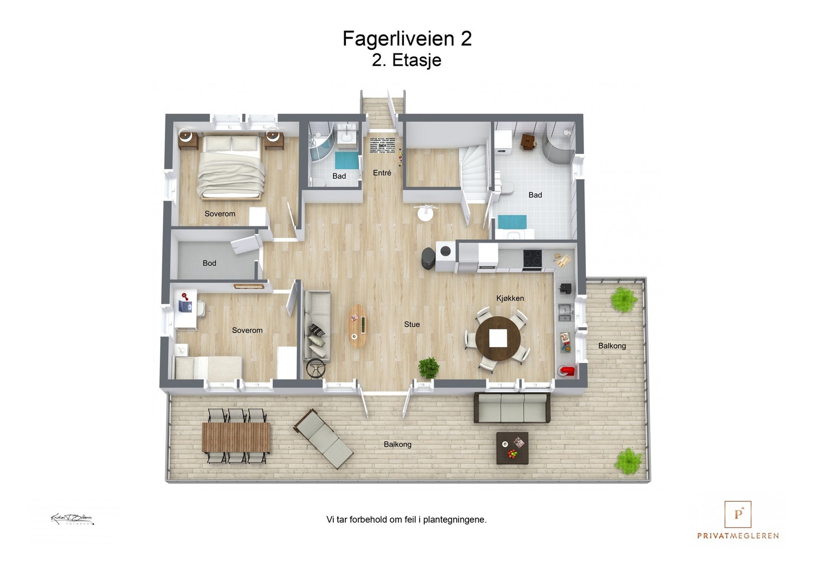 Plantegning 2. etasje. Galleribilde