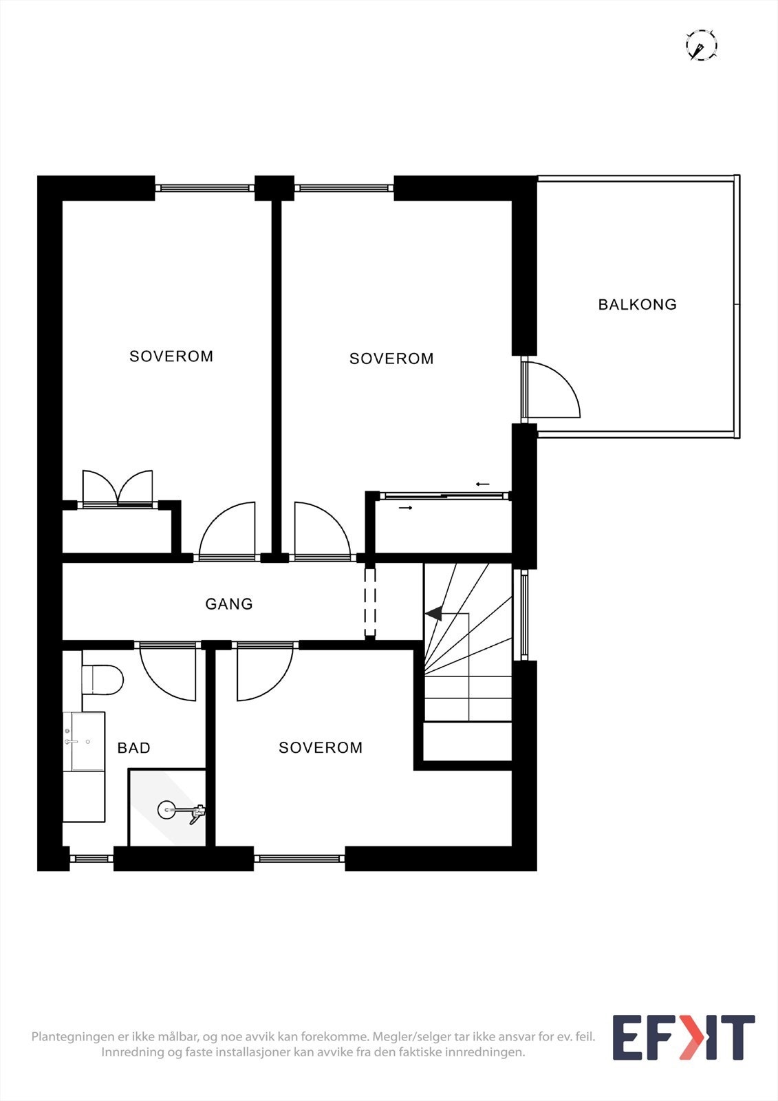 Plantegning 2. etasje. Galleribilde