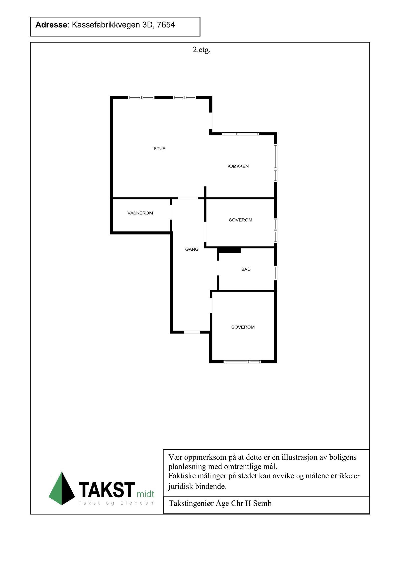 Planskisse Galleribilde