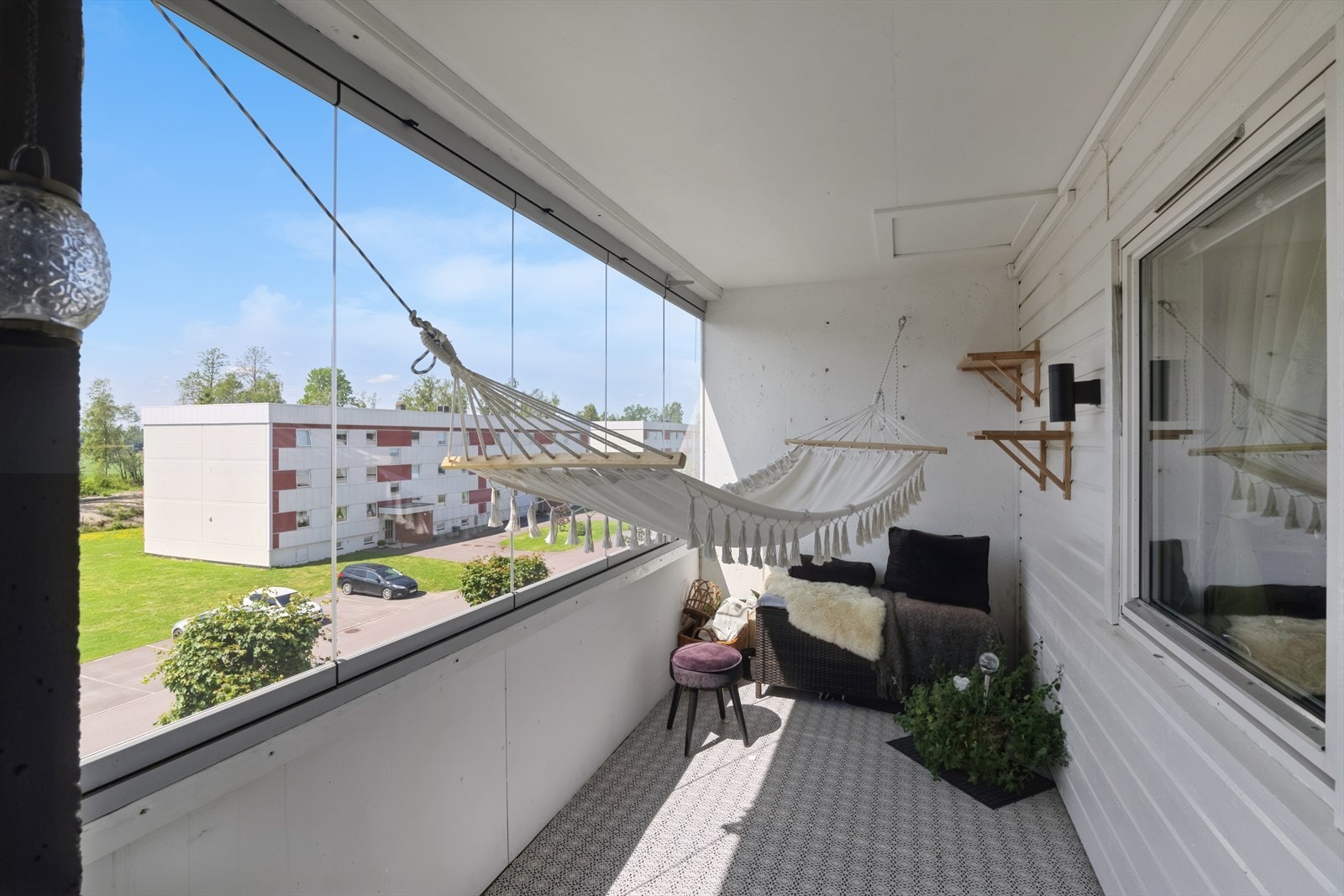 Her kan du nyte solen til langt på kveld, perfekt for avslapning store deler av året. Galleribilde