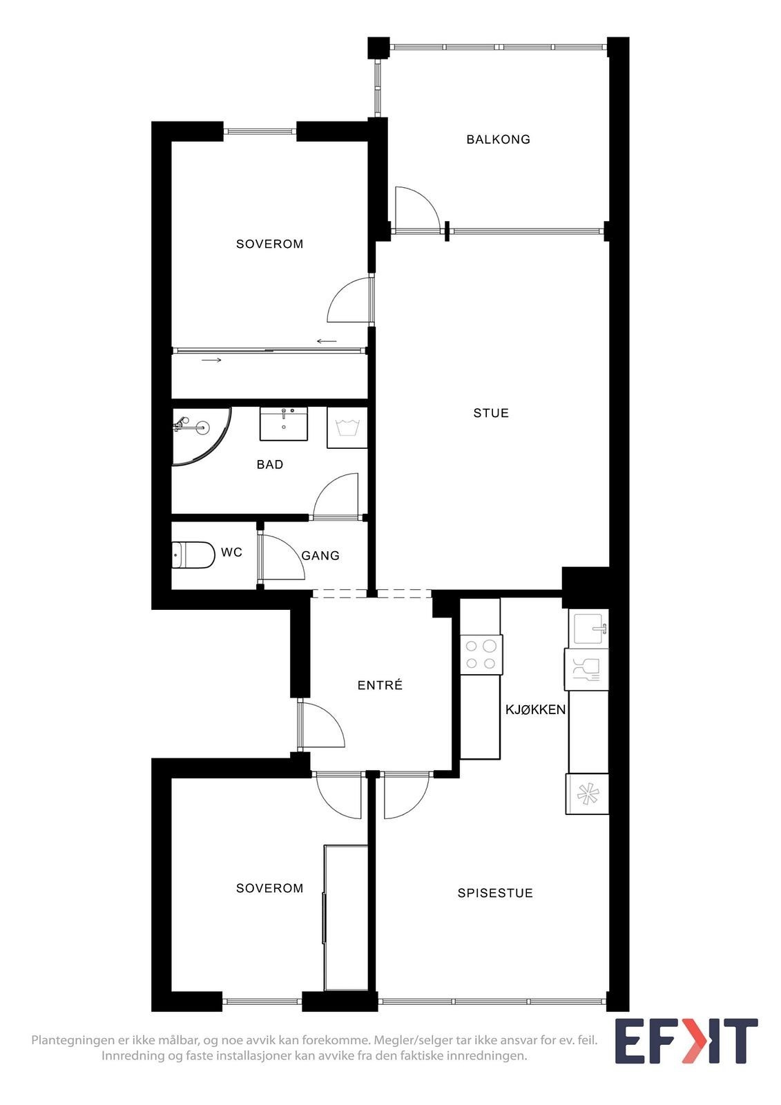 Plantegninger LVH 105E Galleribilde