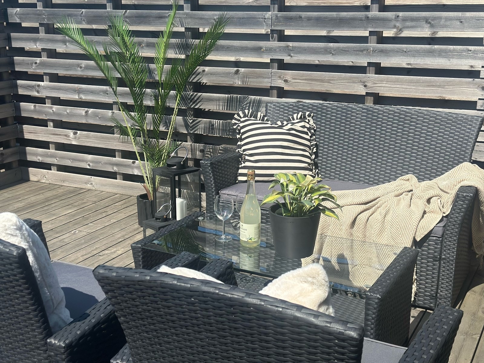 Takterrasse - privat parsell/bås Galleribilde