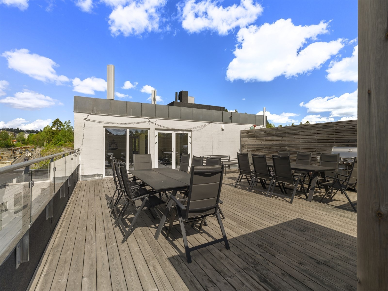 Felles selskapslokale med takterrasse Galleribilde