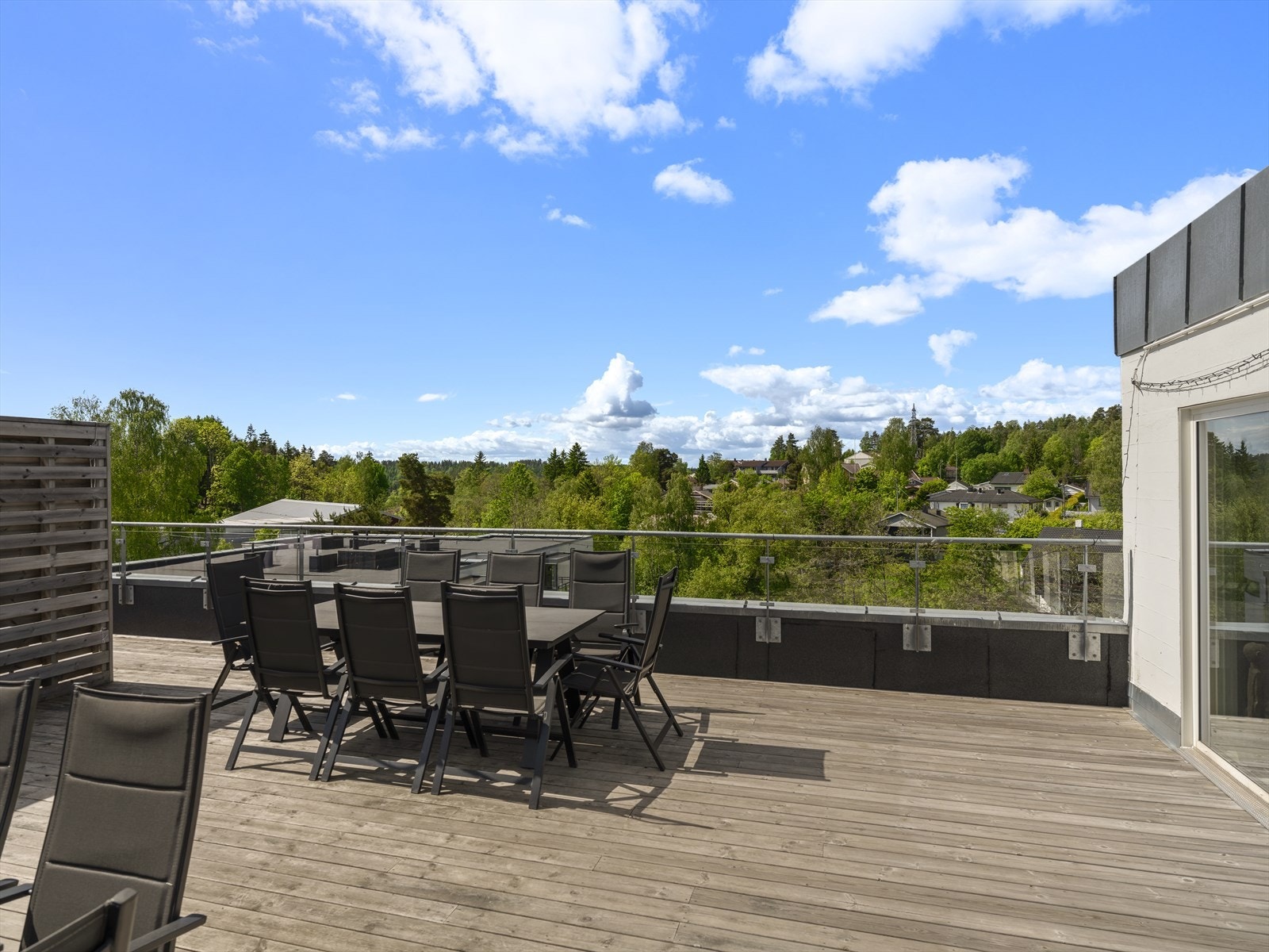 Felles selskapslokale med takterrasse Galleribilde