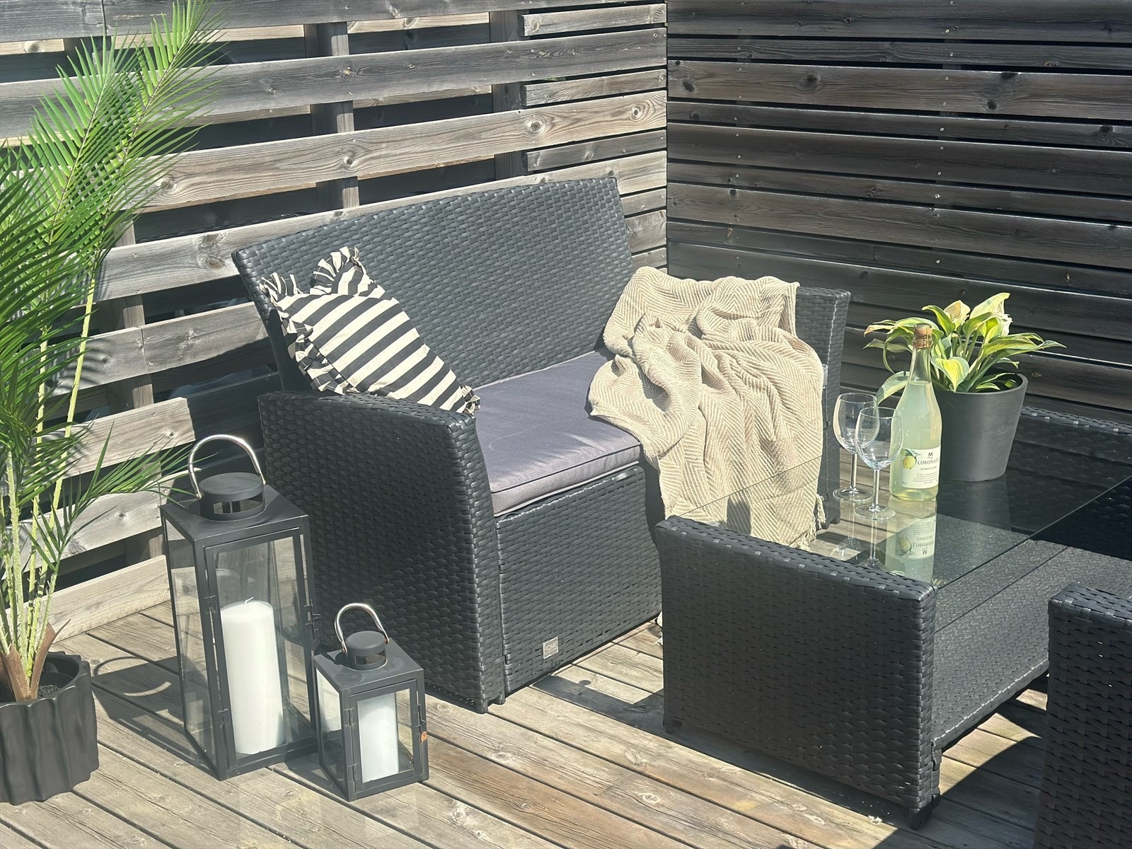 Takterrasse - privat parsell/bås Galleribilde
