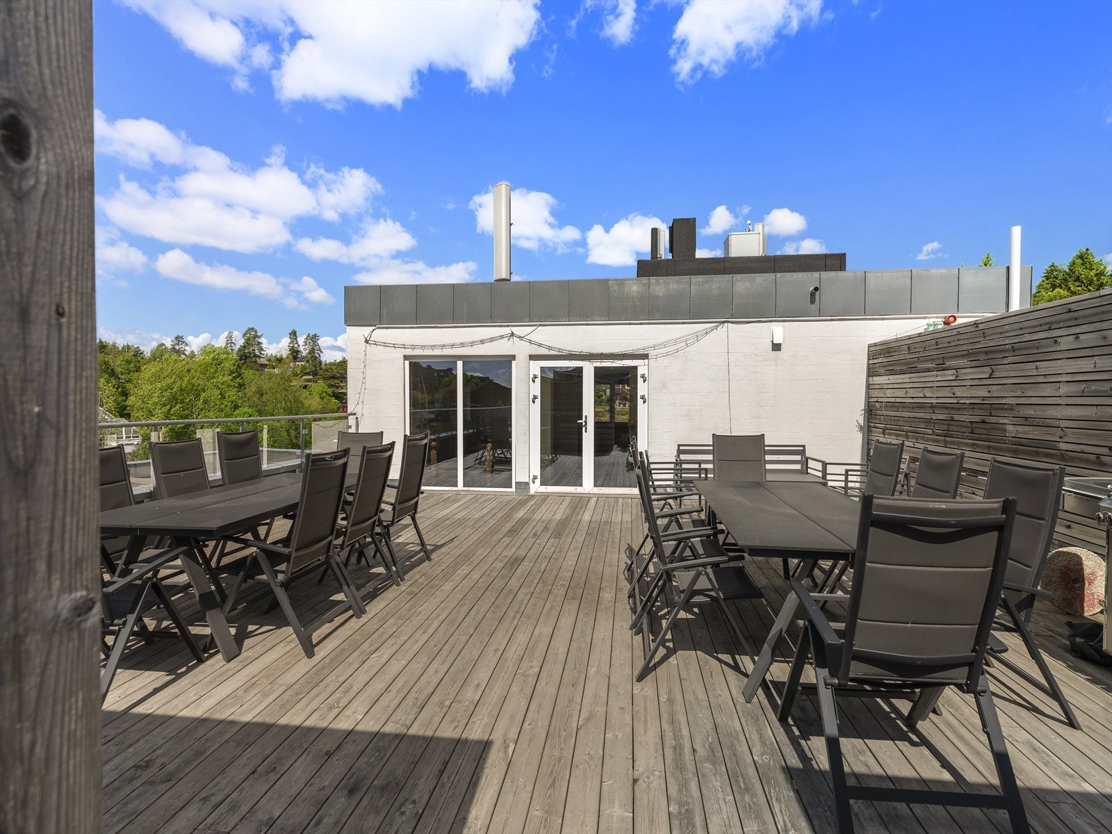 Felles selskapslokale med takterrasse Galleribilde
