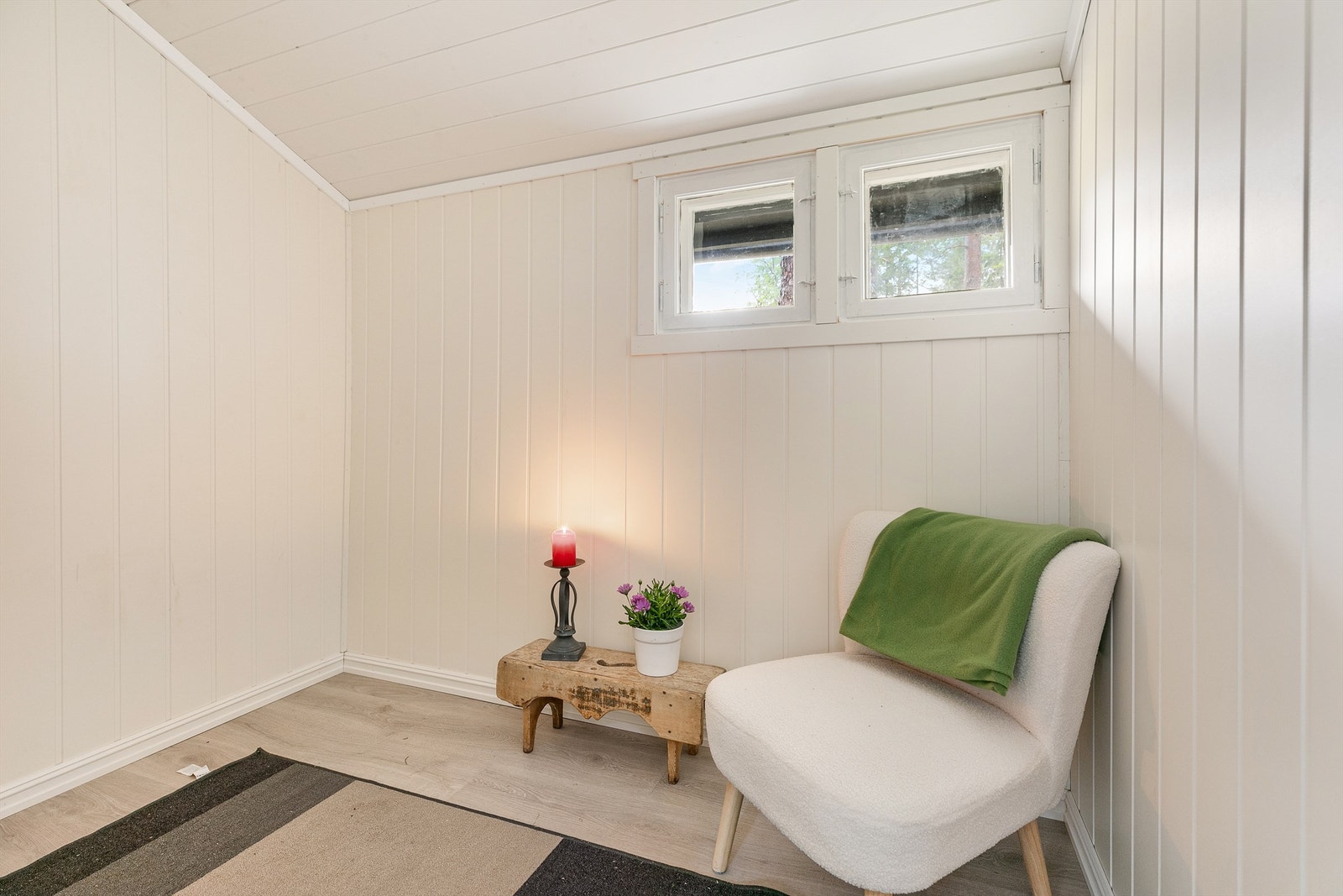 Innredet rom. Galleribilde