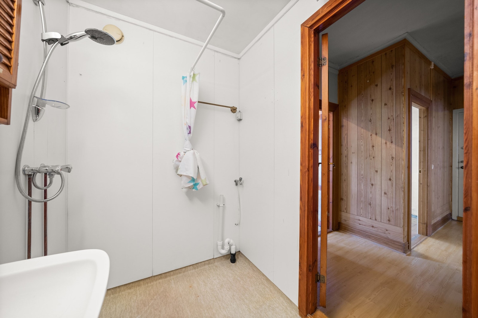 Opplegg for vaskemaskin. Galleribilde