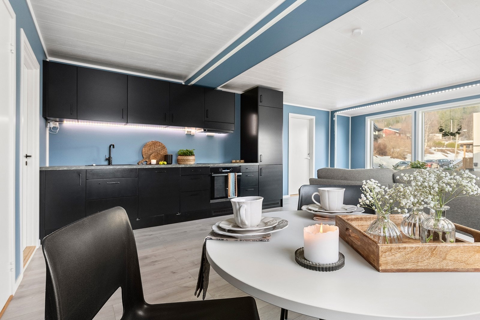 Velkommen til Brennslettveien 1; leilighet i 1.etasje. Galleribilde