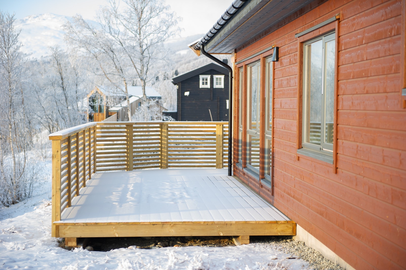 Terrasse på langside
Bjorlia Nordvest 194 Galleribilde