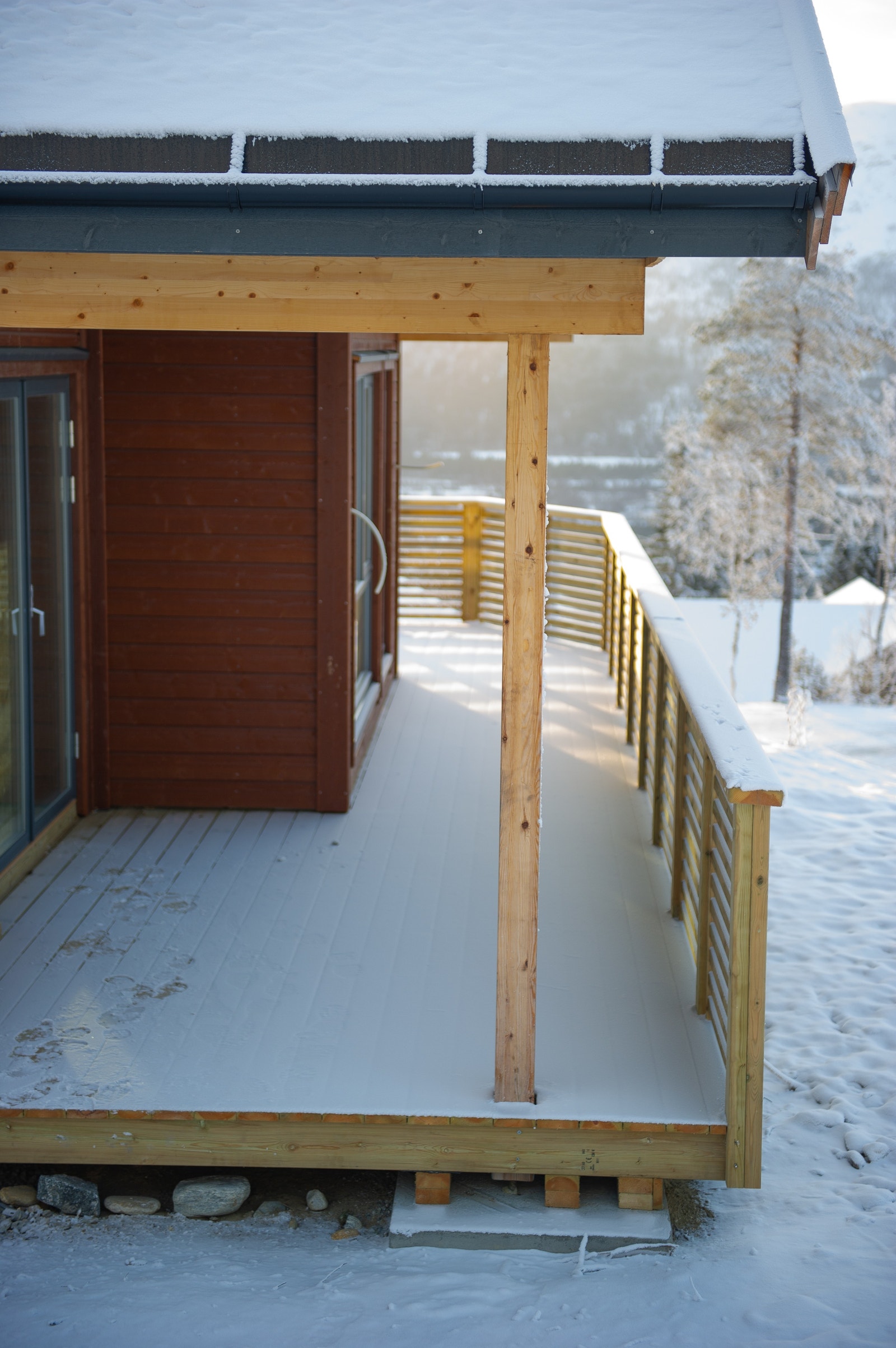 Her vil bli satt opp levegg og montert Jacuzzi
Bjorlia Nordvest 194 Galleribilde