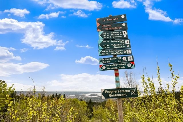 I området venter et mangfold av vakre turstier - perfekte for både rolige rusleturer og aktive naturopplevelser. Galleribilde