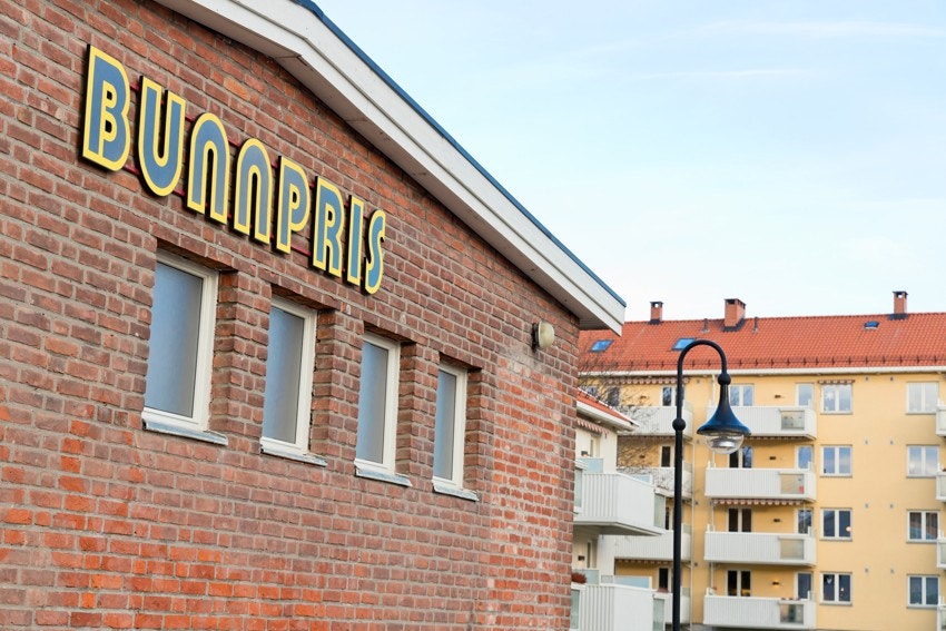 Bunnpris med søndagsåpent på området. Galleribilde
