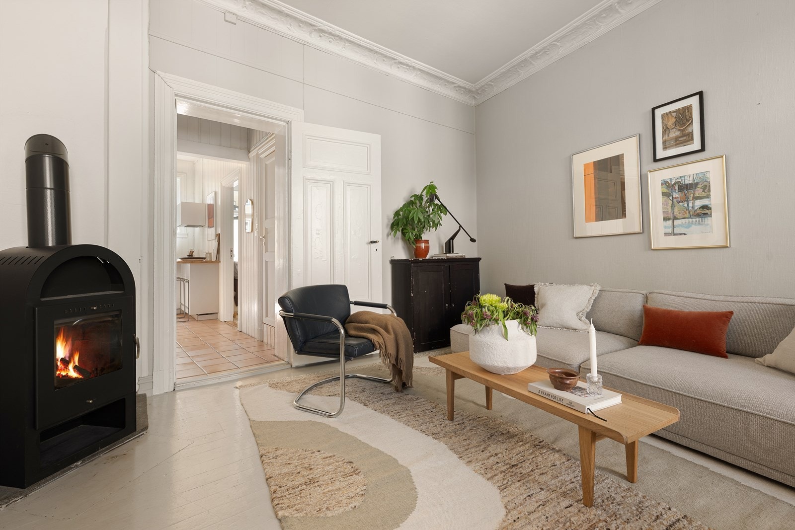 Her kan du ha både en sittegruppe og spisegruppe - perfekt for sosiale sammenkomster. Galleribilde