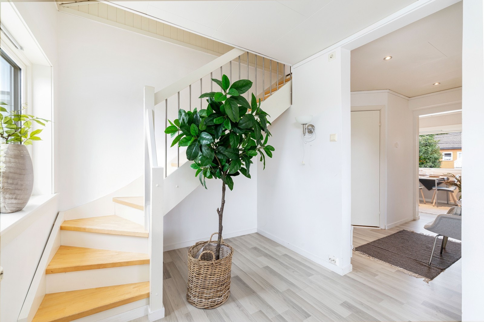 Trapp opp til loft. Galleribilde