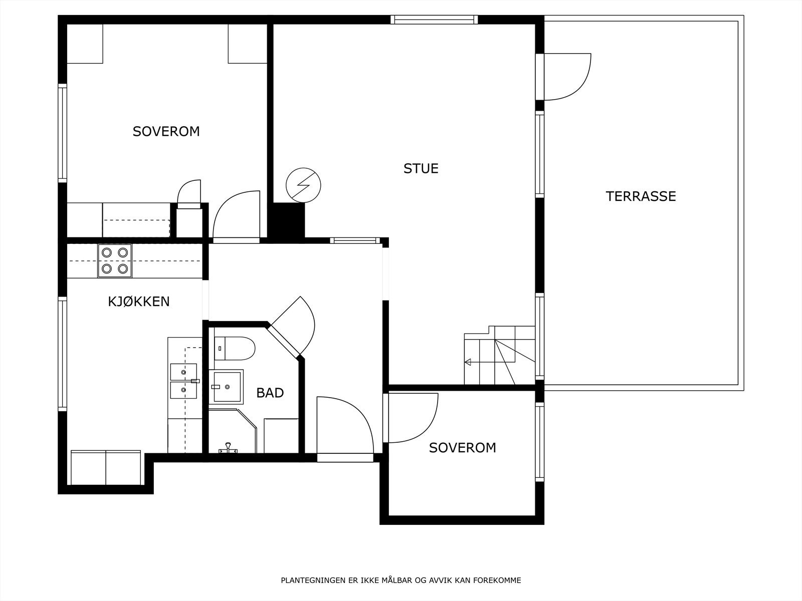 Plantegning 2. etg. Galleribilde