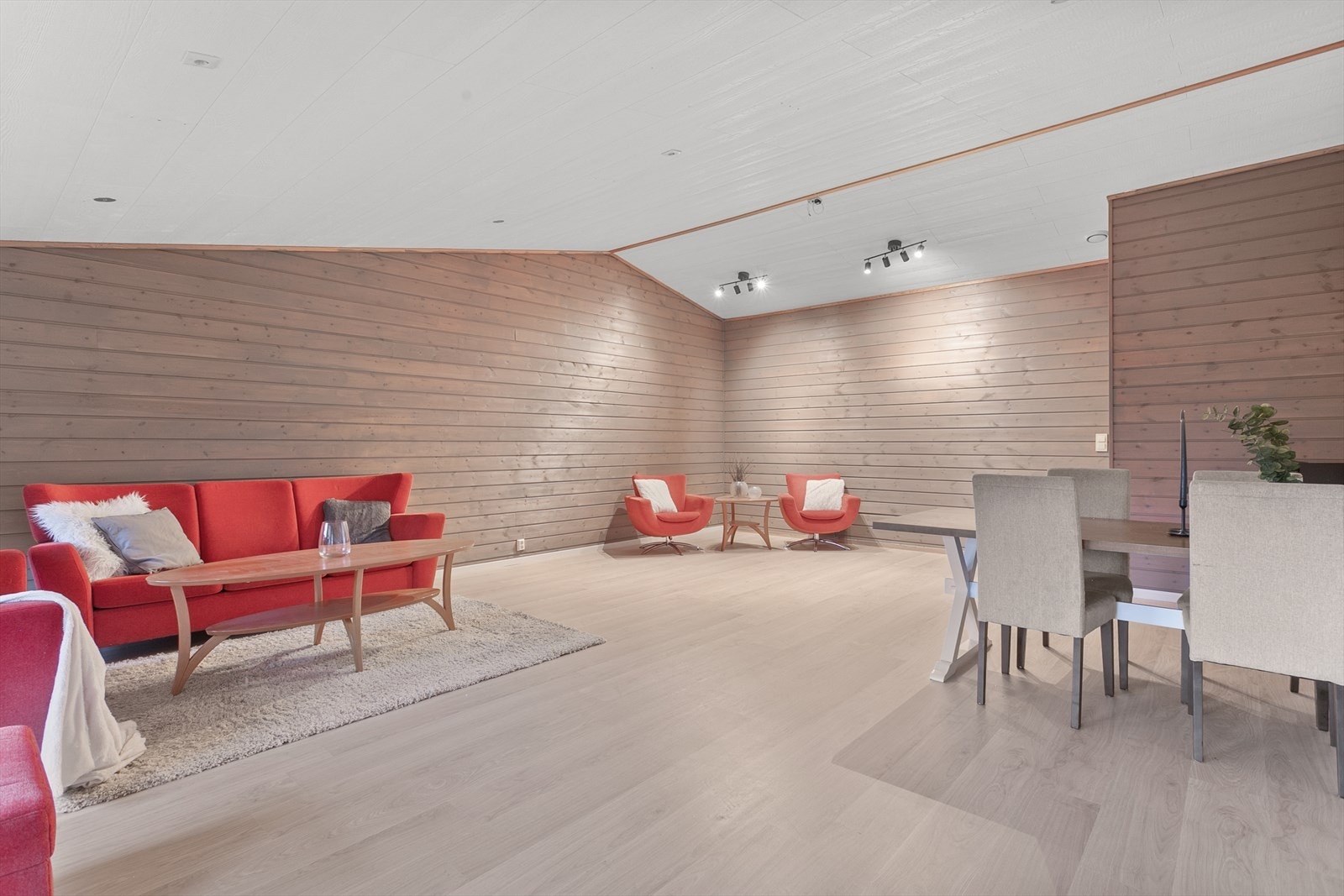 Kva med selskapslokale? Eller tv-stove? Galleribilde