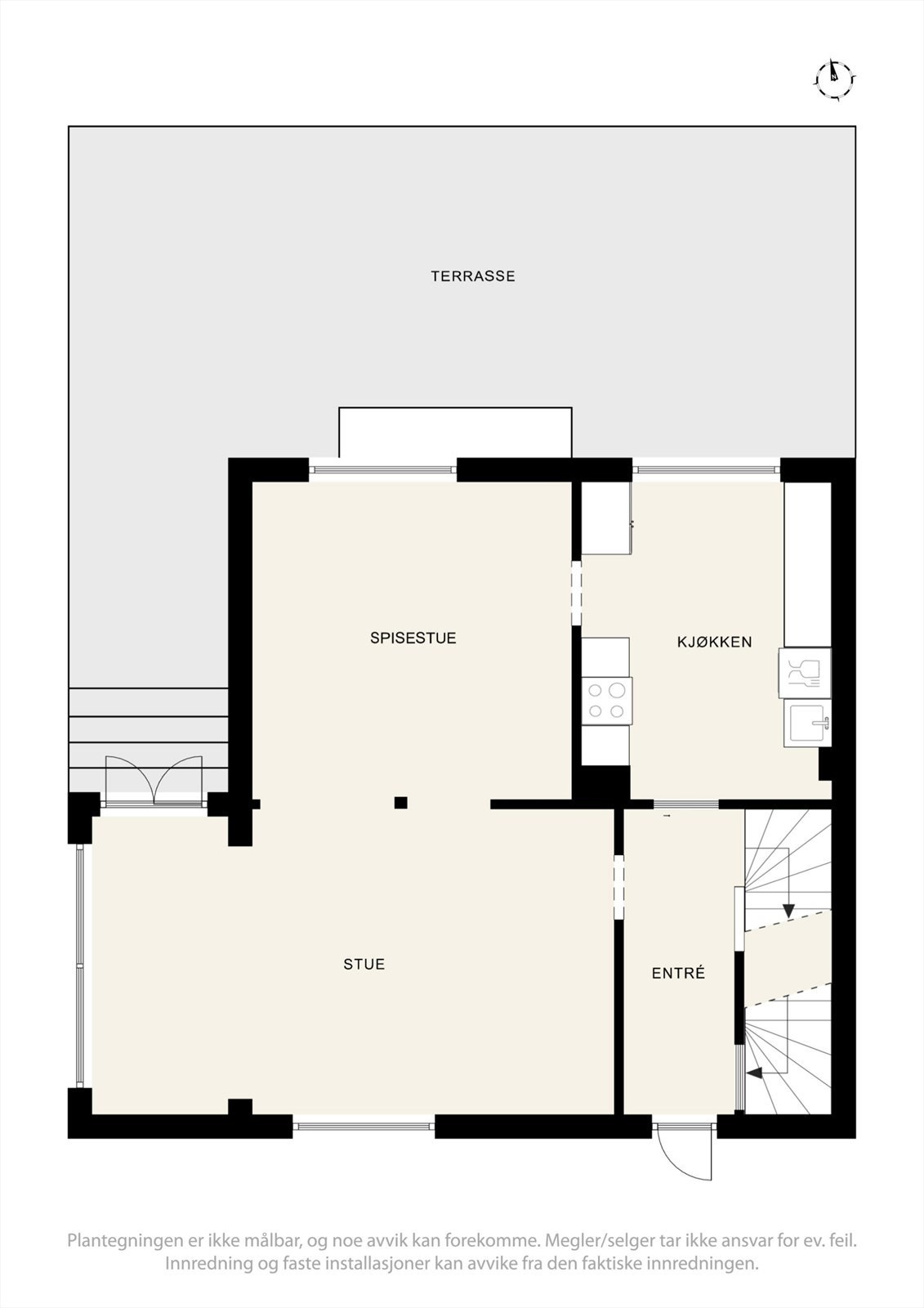 Plantegning 1.etasje. Galleribilde