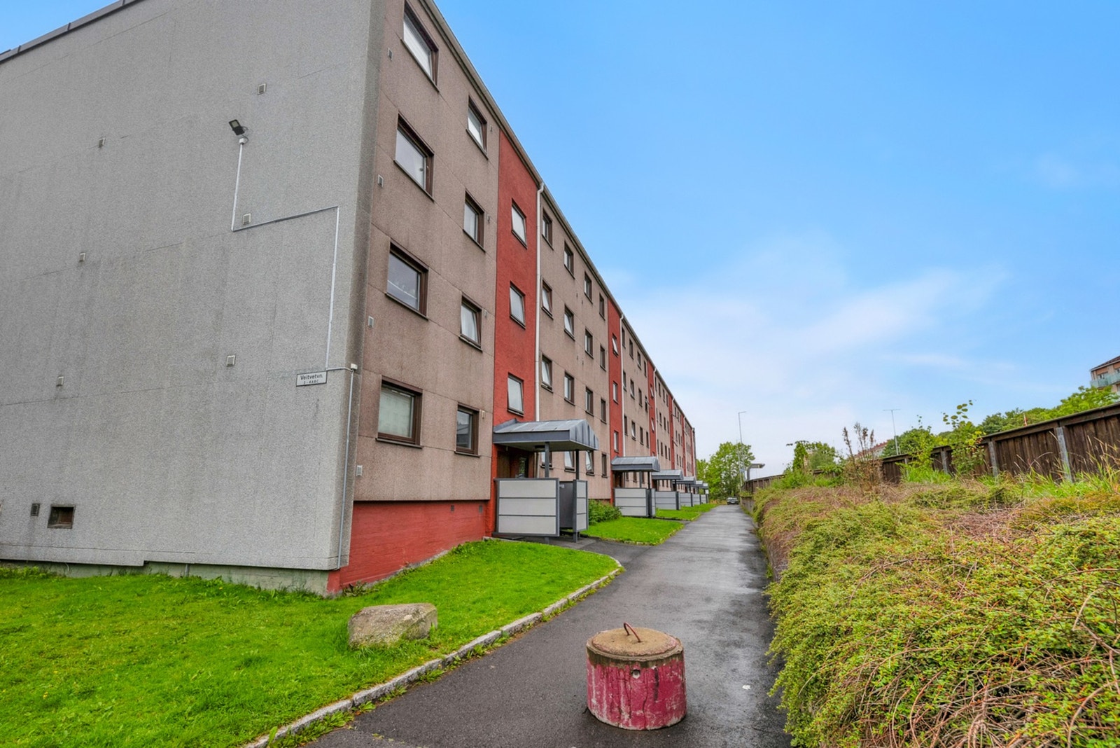 Fasade og inngangsparti Galleribilde