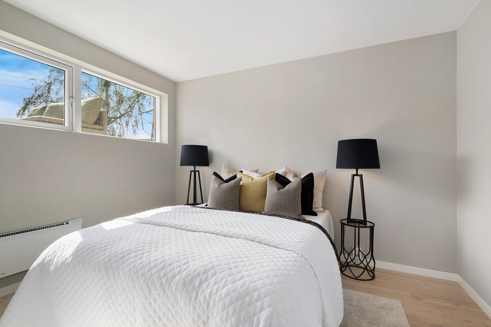 Soverom i kjeller/hybel. Galleribilde