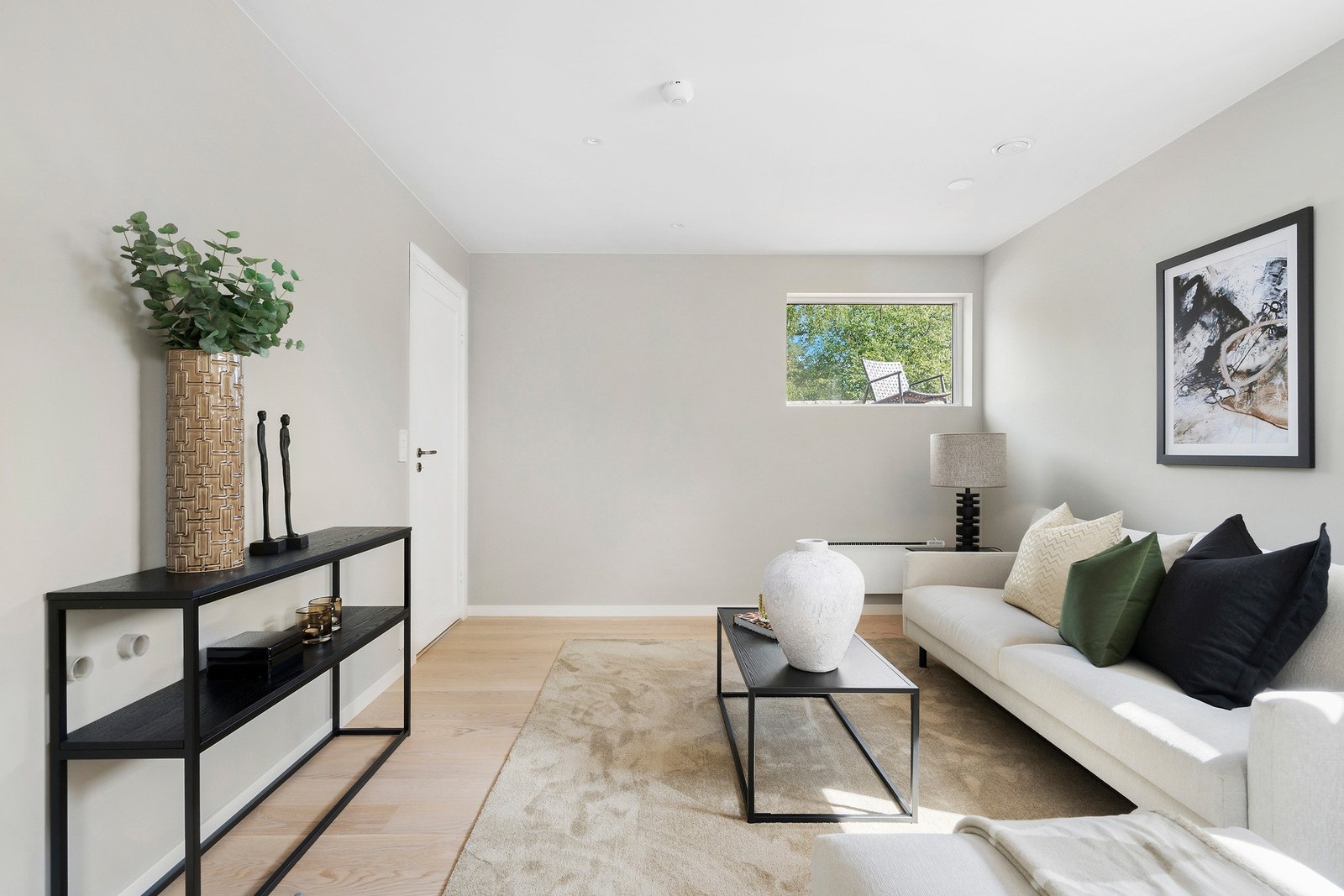 Stue i hybel/evt. kjellerstue. Galleribilde